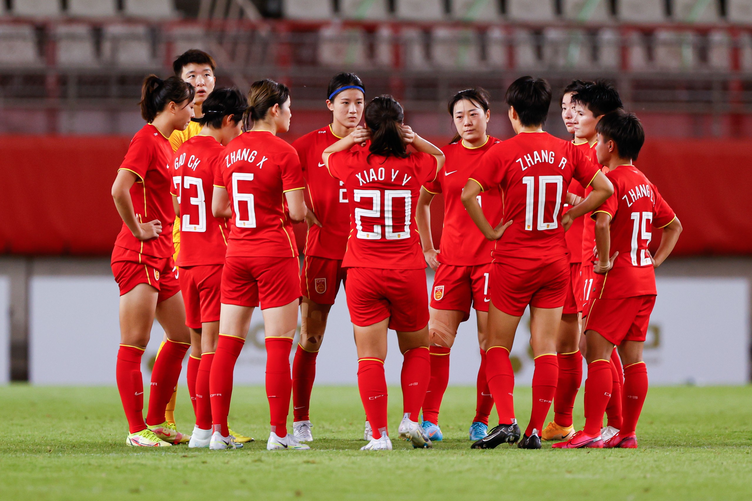 国际足球赛场上中国女队表现出色